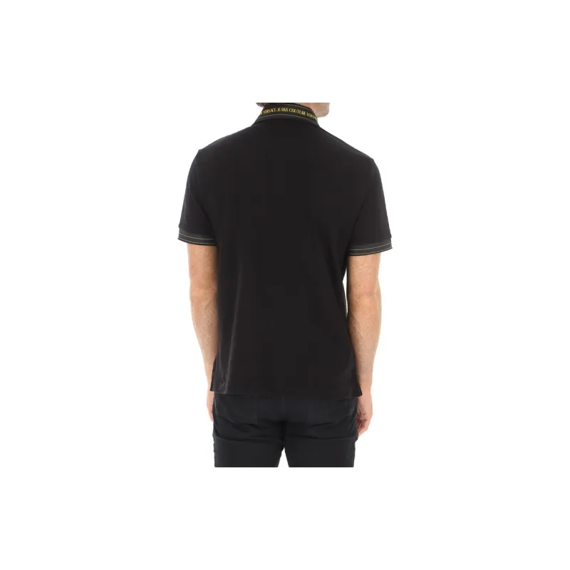VERSACE JEANS COUTURE Polo Shirts Men Black-3