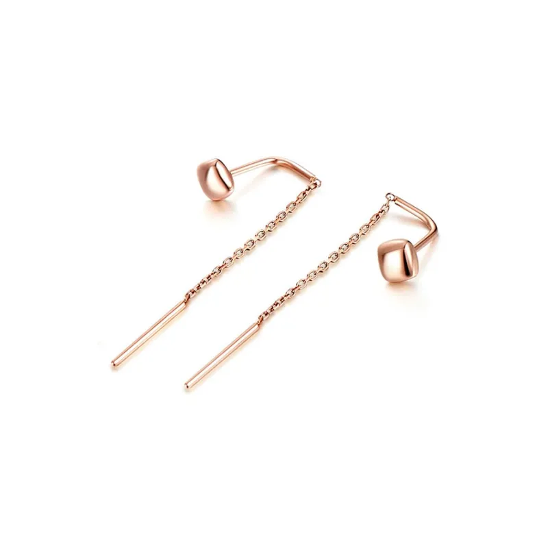 LUKFOOK JEWELLERY 18K Gold Drop Earrings Women's-1
