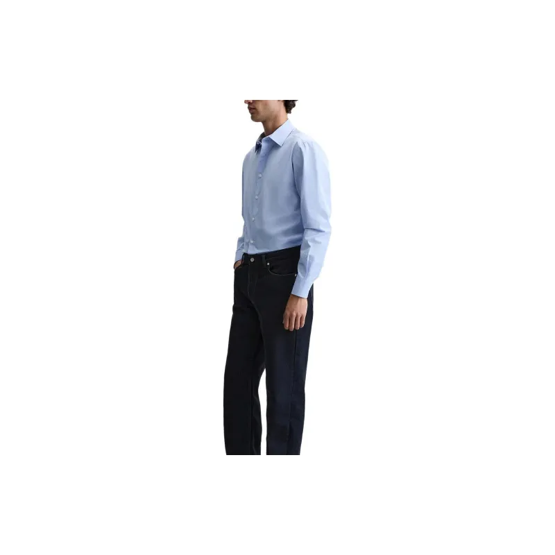 ZARA Shirts Men Blue/White-4