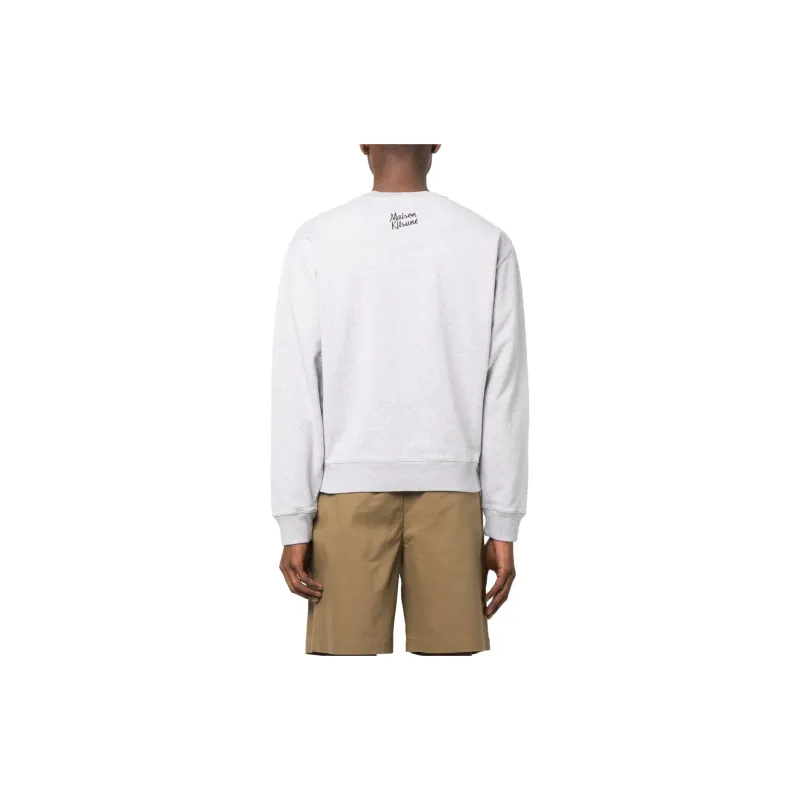 Maison Kitsune Sweatshirt Men's Light Gray-1