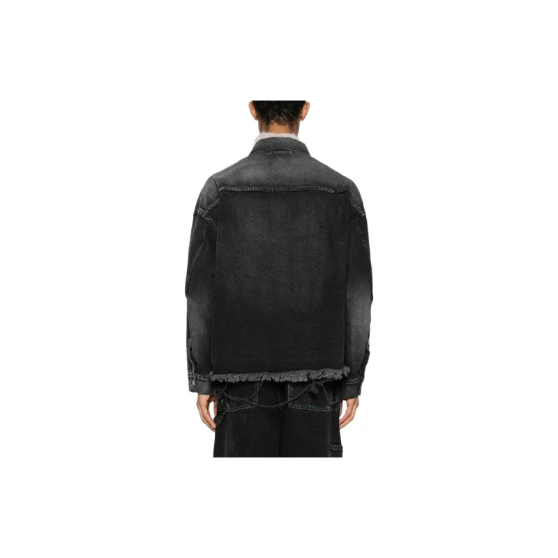 Doublet Denim Jacket Men's Black-3