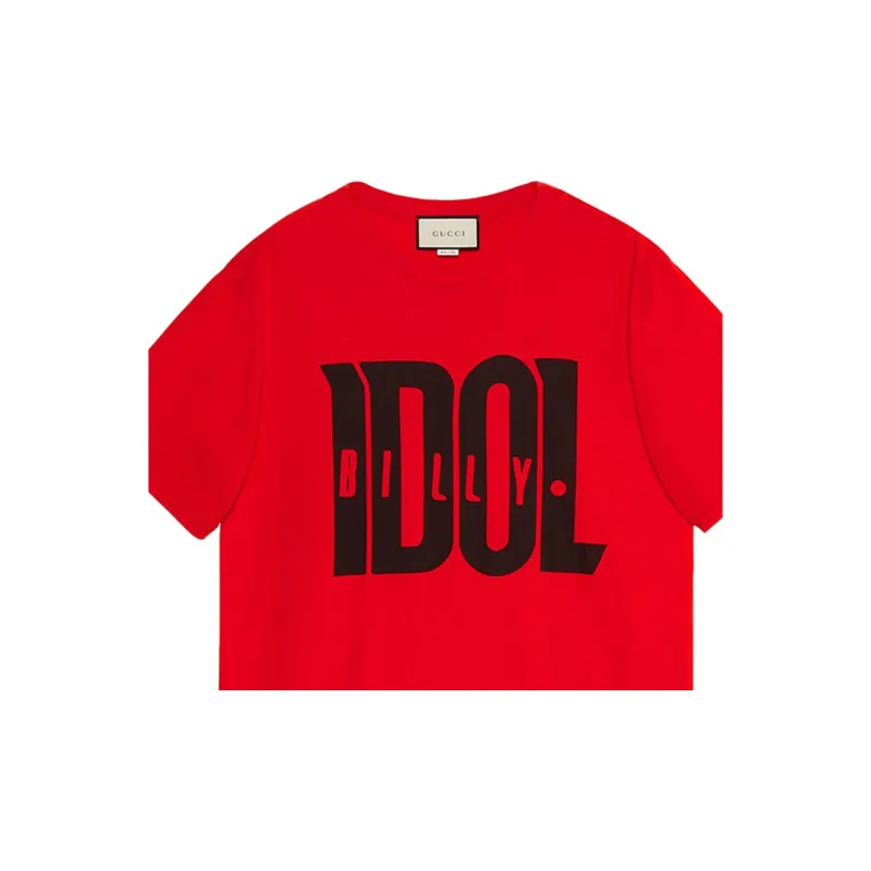 GUCCI T-Shirts Men Red-5