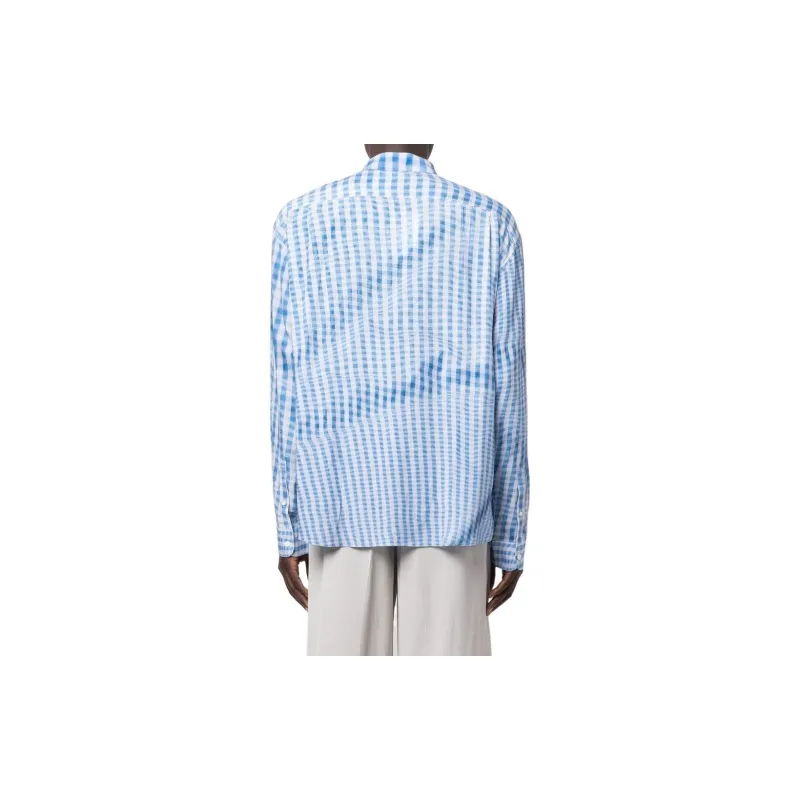 Jacquemus La Chemise Simon Tablecloth Print Shirt-3