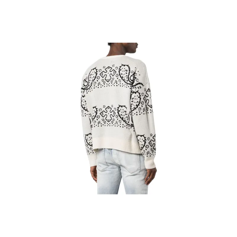 RHUDE Bandana Stripe Cardigan-2