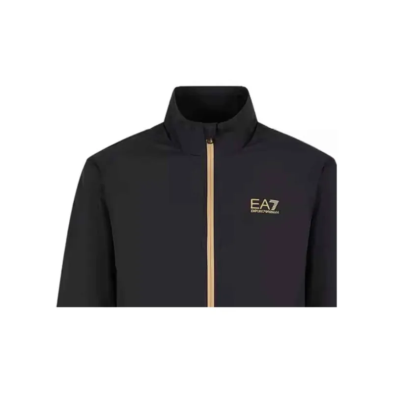 EMPORIO ARMANI EA7 FW23 Jackets Coats Men's Black-4