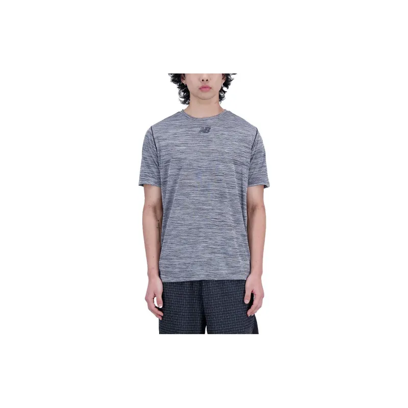 New Balance T Shirts Men Gray-1