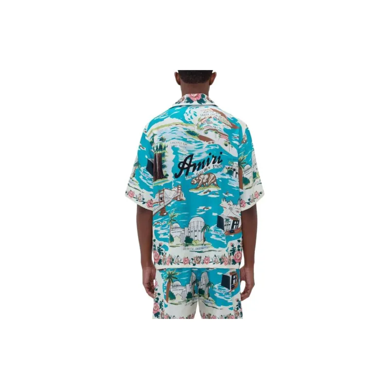 AMIRI Hawaiian Bowling Shirt-3