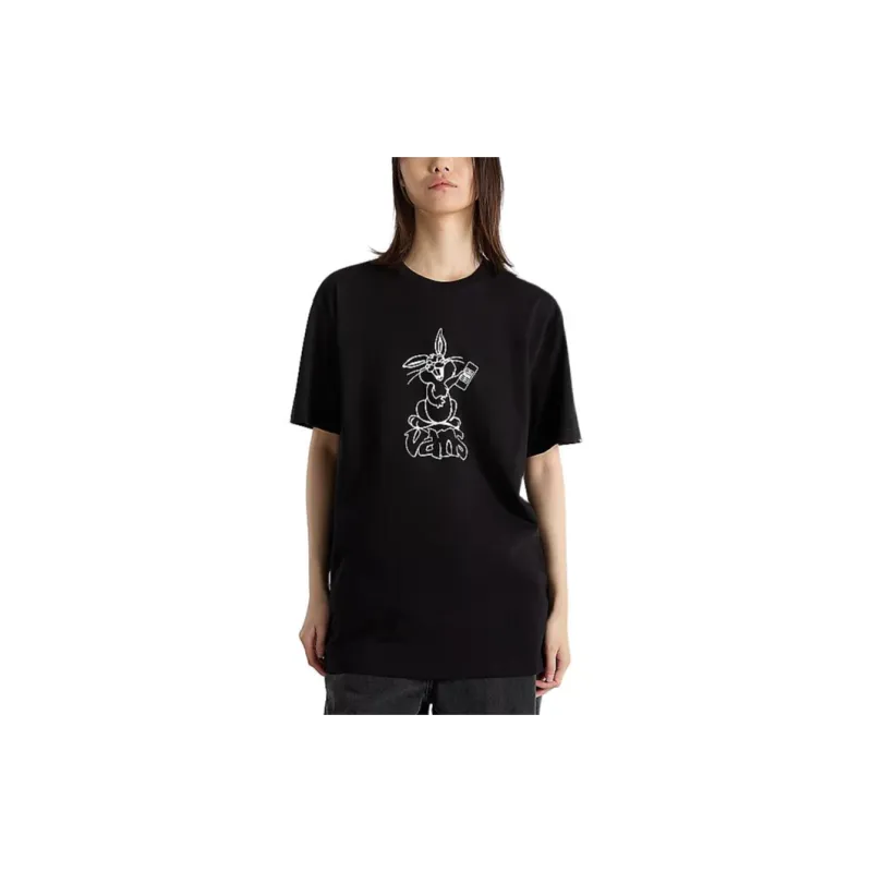 Vans CRAZY EDDY T Shirt Unisex Black-2