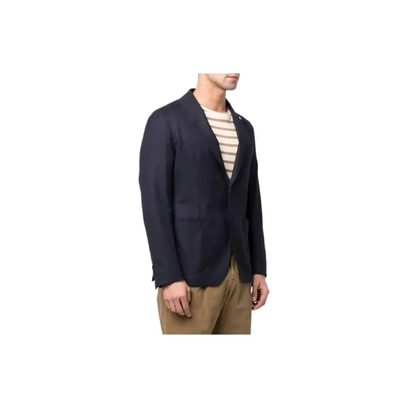 Tagliatore Single breasted Virgin wool Blazer-3