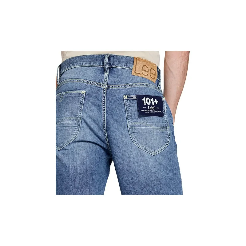 Lee Denim Shorts Men Medium Blue-2