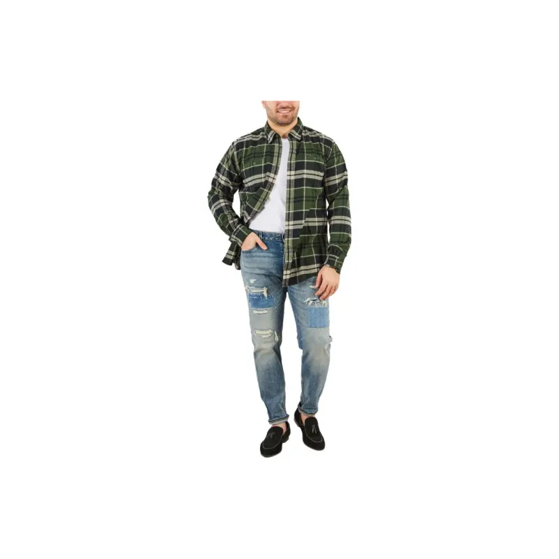 BARBOUR Checked Button Up Shirt-1