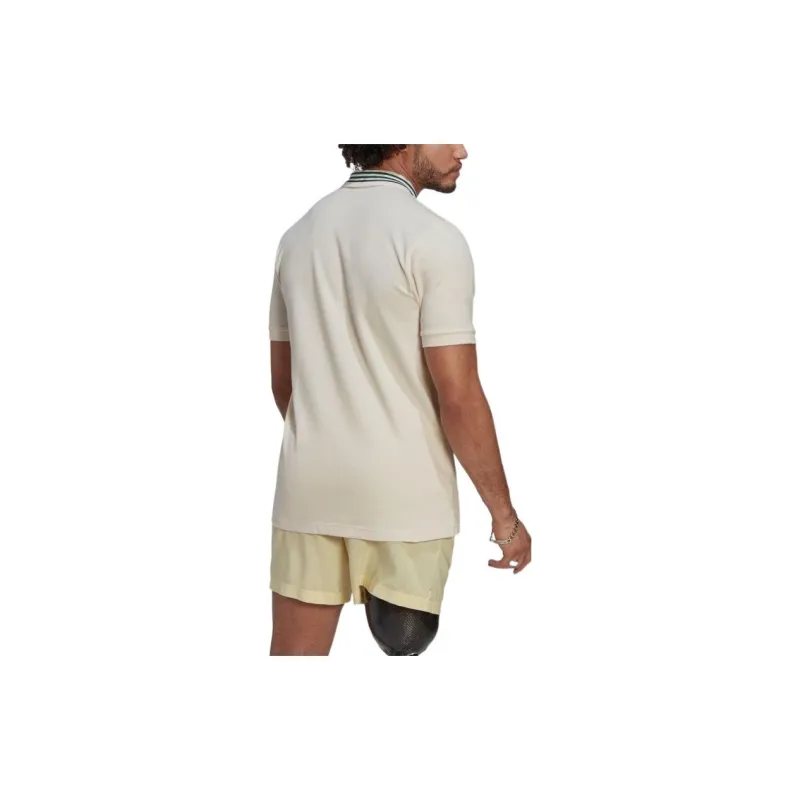 Adidas Polo Shirts Men White-3