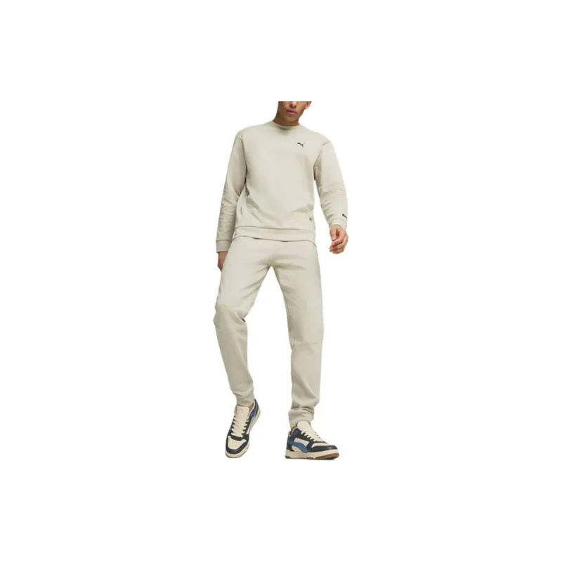 PUMA RAD/CAL DK FW24 Crew Sweatshirt Men's Beige-1