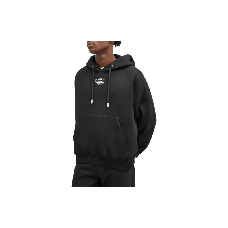 OFF WHITE Bandana Drawstring Hoodie-1