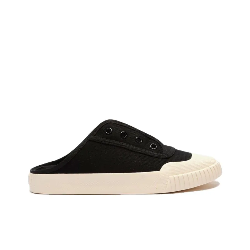 Schutz Wrap-toe Slippers Women's Black-1