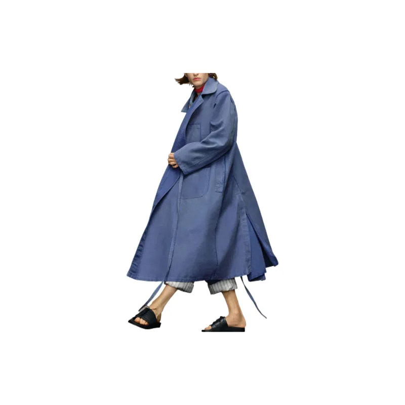 Maison Margiela Coats Men Blue-2