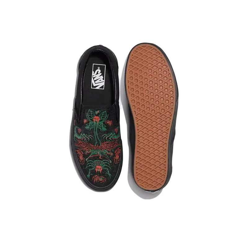 Vans Classic Slip On 'Evil Omens Glow'-3