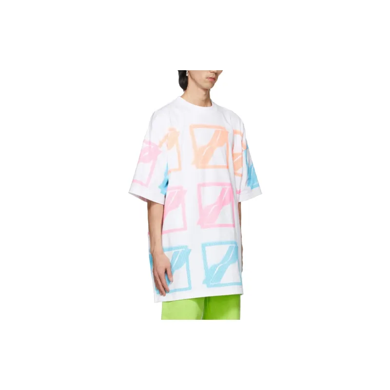 WE11DONE T Shirts Unisex White-2