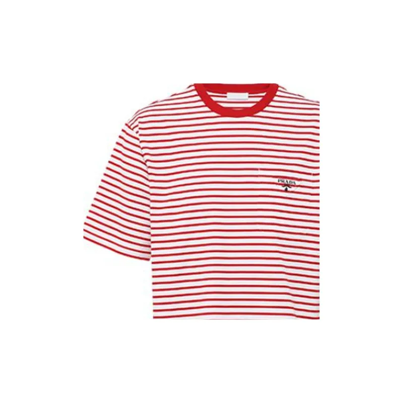 PRADA T-Shirts Men Red-4