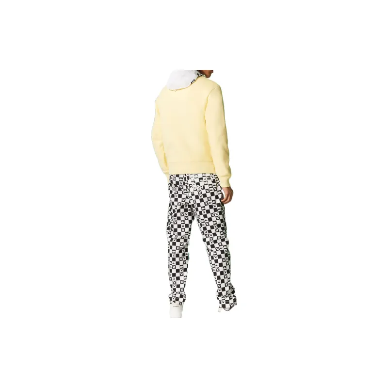 LACOSTE SS22 Casual Pants Men's Black White-2