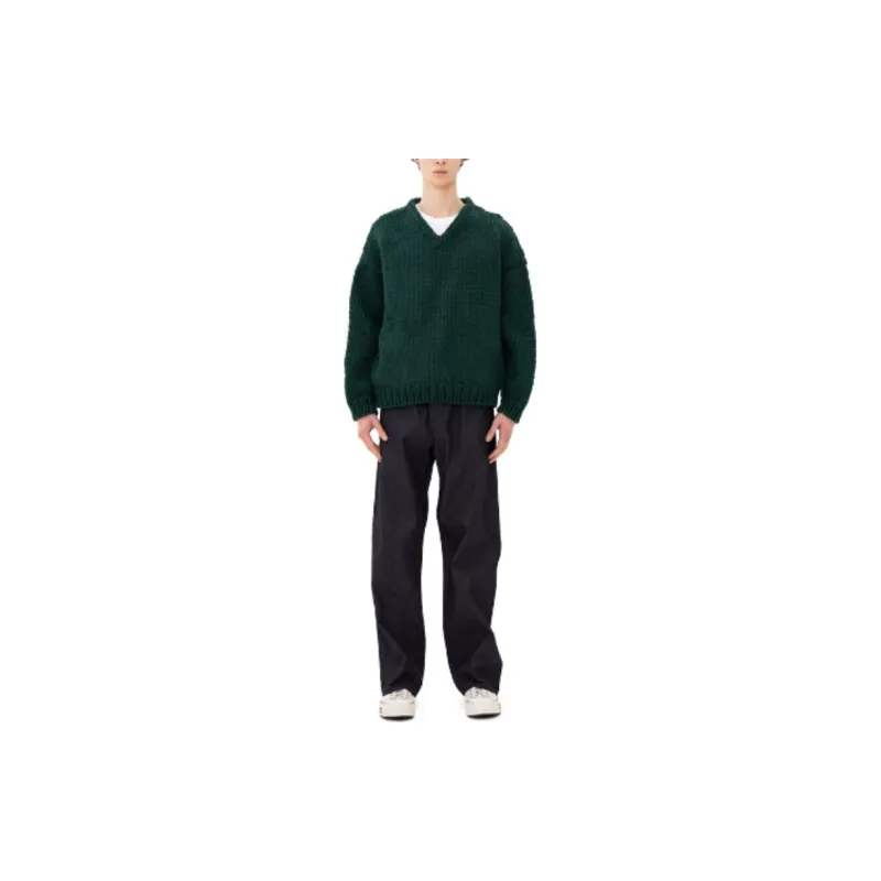 Visvim Amplus V Neck Knit Long Sleeve-2