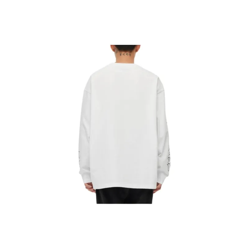 TSMLXLT Sweatshirt Unisex Raw White-2