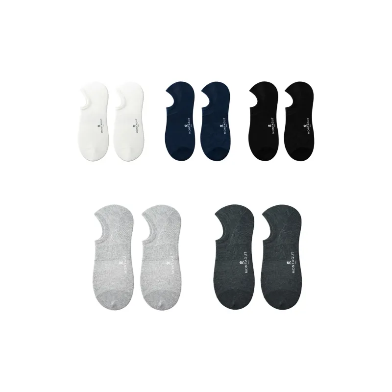 Montagut No-Show Socks Men's 5 Pack-3