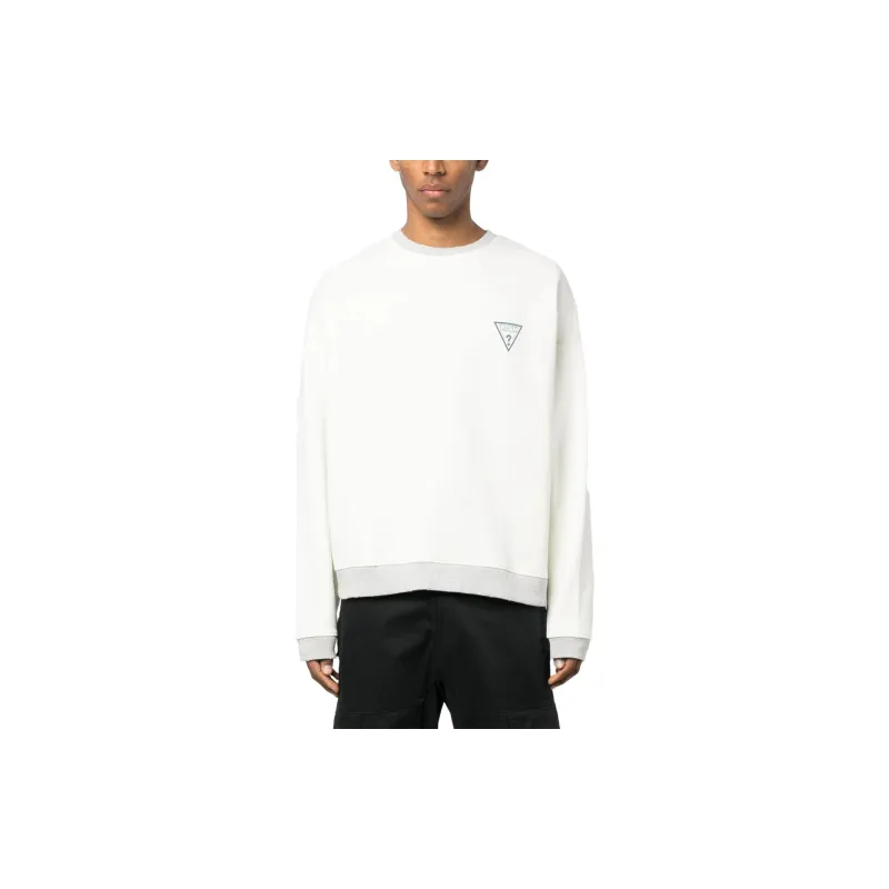 GUESS Logo print Jersey Sweatshirt-1