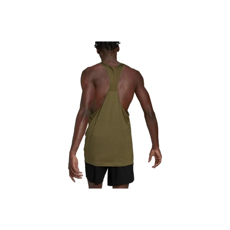 Adidas Tank Tops Men Olive Green-2
