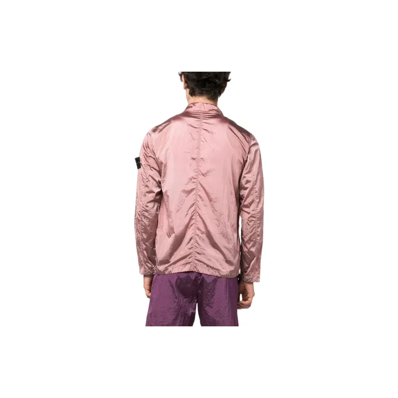 STONE ISLAND SS23 Nylon Meta Jackets Coats Men's Pink-3