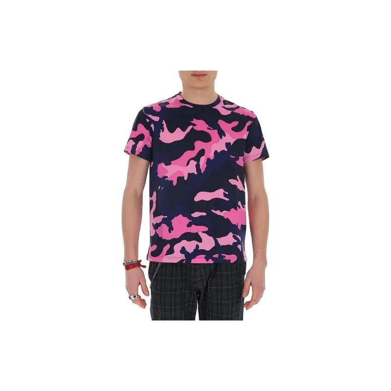 Valentino T-Shirts Men Pink-1