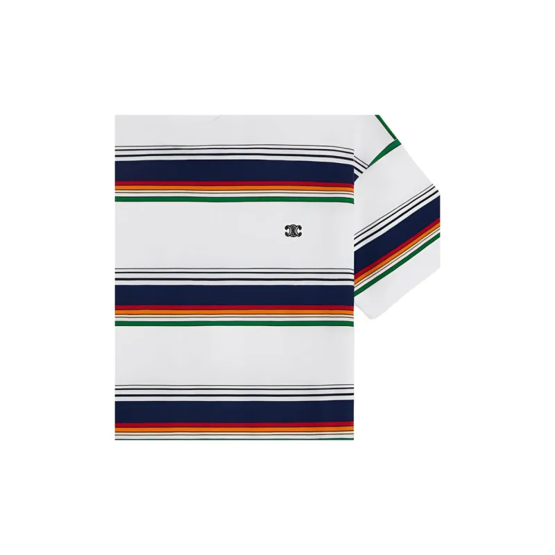 CELINE Triomphe Loose T Shirt-7