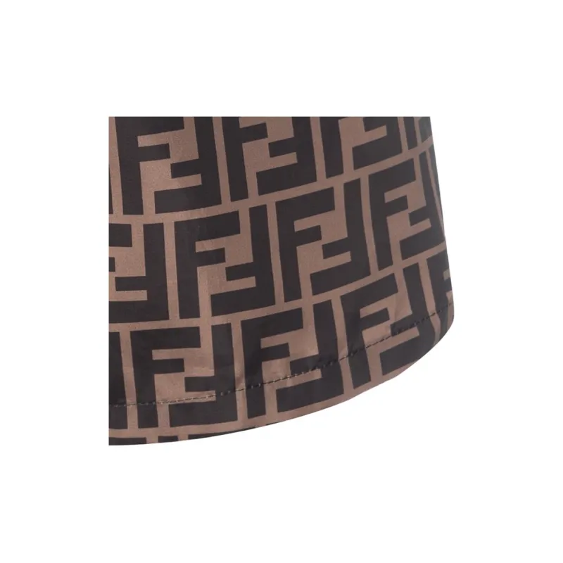 FENDI Ff Drawstring Swim Shorts-7