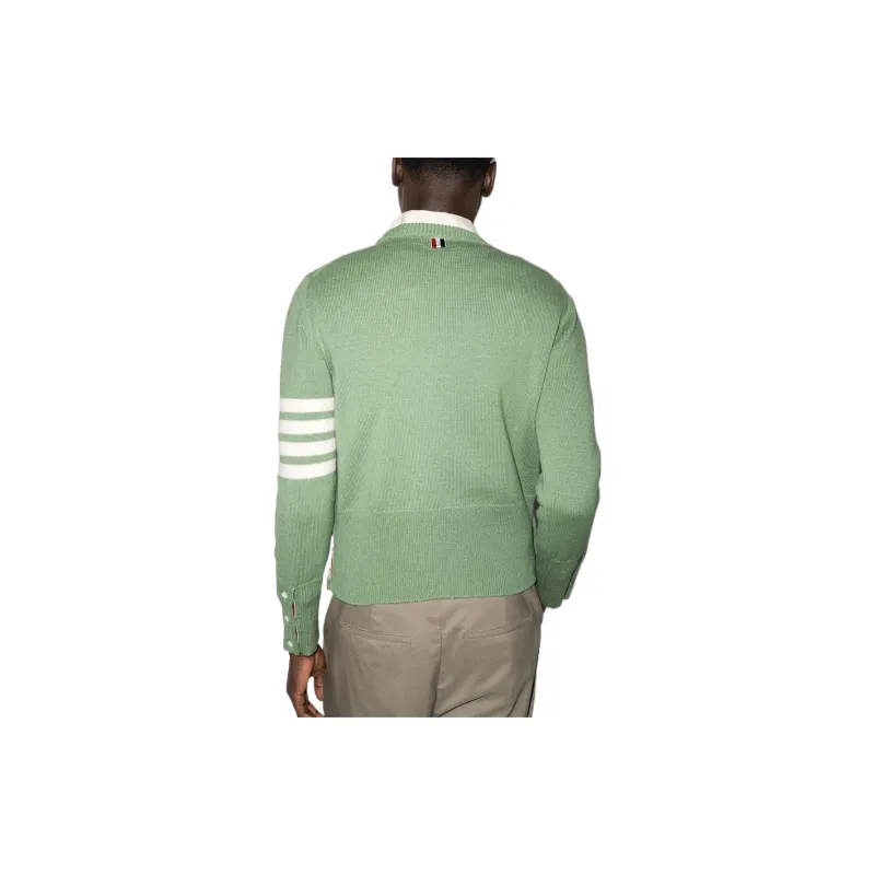 THOM BROWNE Sweaters Men Green-2