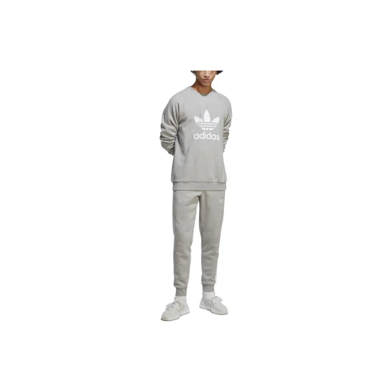 Adidas Originals ADICOLOR CLASSICS TREFOIL Sweatshirt Men's Gray-1