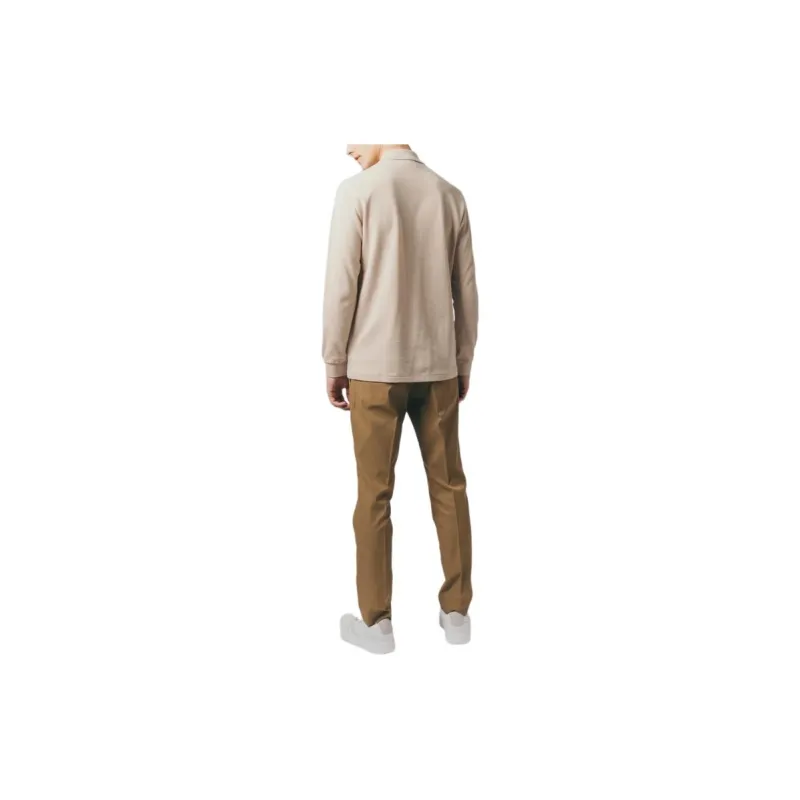 LACOSTE Appliqué logo Long sleeve Polo Shirt-1
