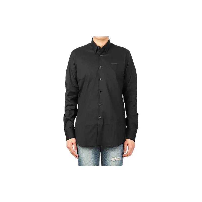 PRADA Shirts Men Black-3