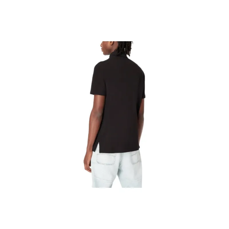 ARMANI EXCHANGEAE SS23 Polo Shirt Men's Black-2