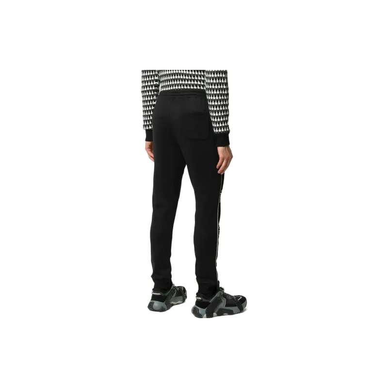 Valentino Knitted Sweatpants Men Black-3