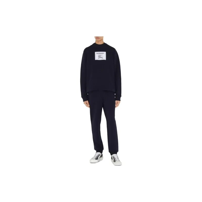 Burberry SS23 Knitted Sports Pants Men's Navy-1