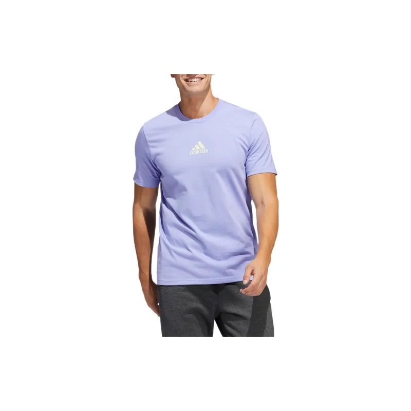 Adidas T Shirt Men's Light Purple-1