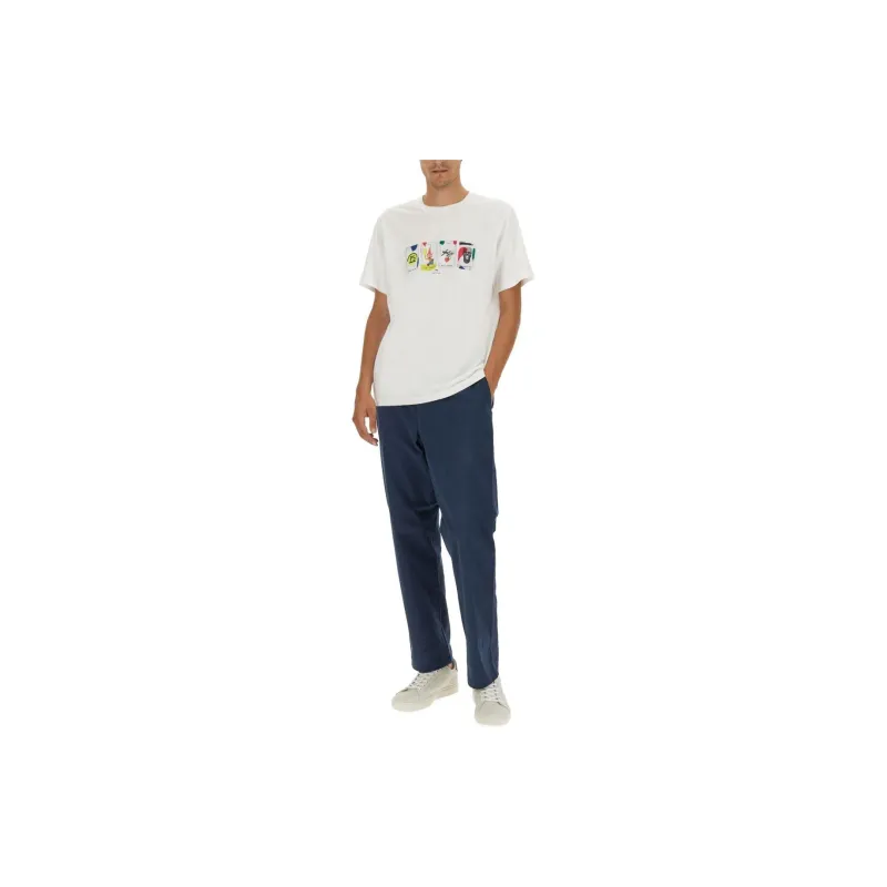 PS By Paul Smith Mid Rise Slim Cut Chinos-3