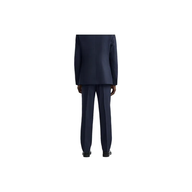 ZARA Suit Trousers Men Blue-2