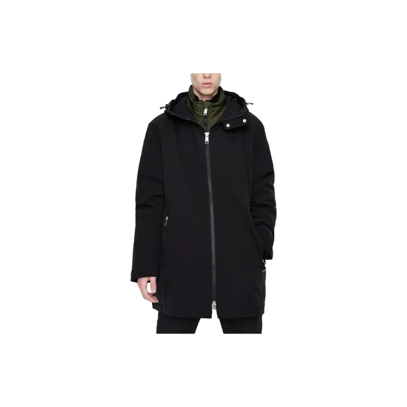 ARMANI EXCHANGEAE FW22 Coat Men's Black-1