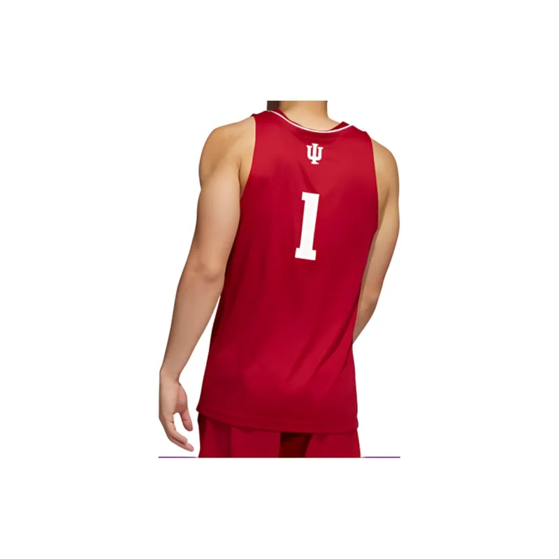 Adidas Free Shipping With AdiClub Hoosiers Ncaa Swingman Jersey-2