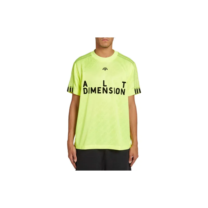 Adidas Originals T Shirts Men Sun Yellow-2