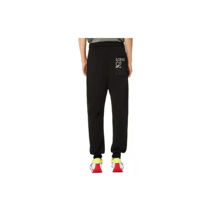 LOEWE Anagram Embroidered Jogging Trousers-9