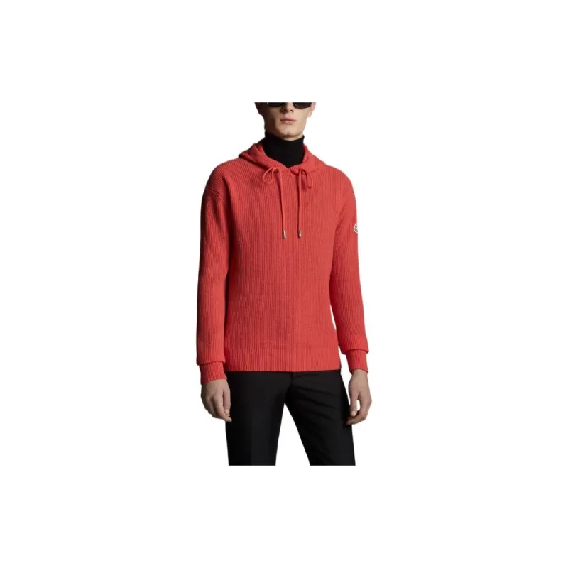 Moncler SS22 Slim Fit Knitwear Men's Orange-1