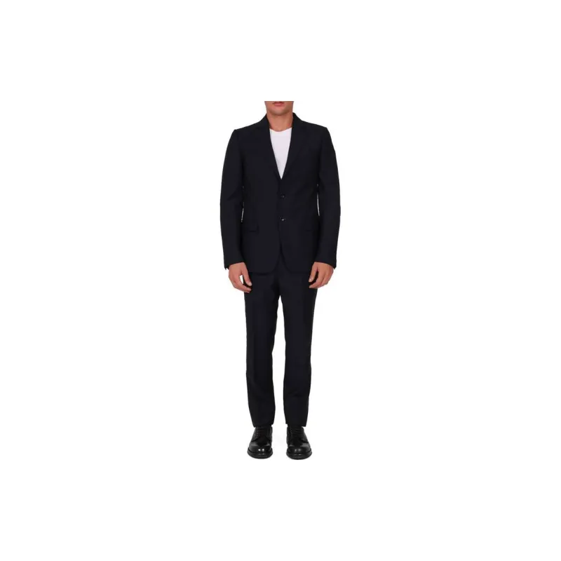 GUCCI 2020 Pre Fall Collection Business Suit Men's Dark Blue-3
