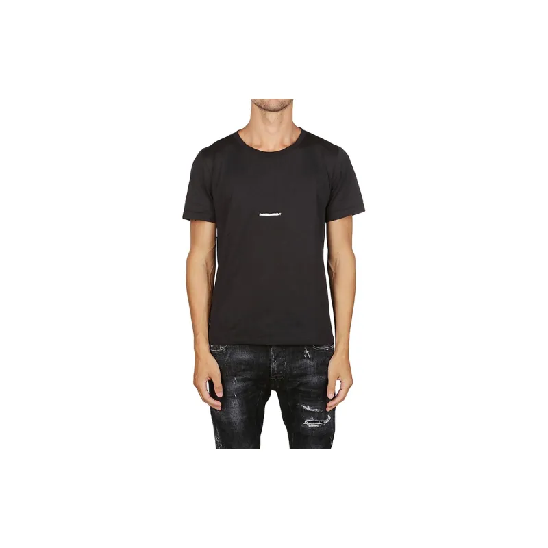 SAINT LAURENT Logo Rive Gauche T shirt-4